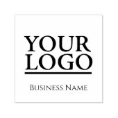 Uw Logo & Bedrijfsnaam, DIY Zelfinktende Stempel (Design)
