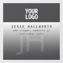 Uw logo, bedrijfsnaam en monogram 