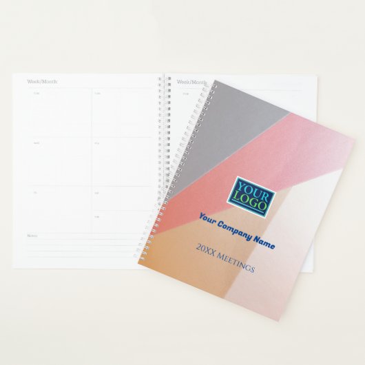 Uw Logo, bedrijfsnaam, jaarvergaderingen Geometris Planner (Display)