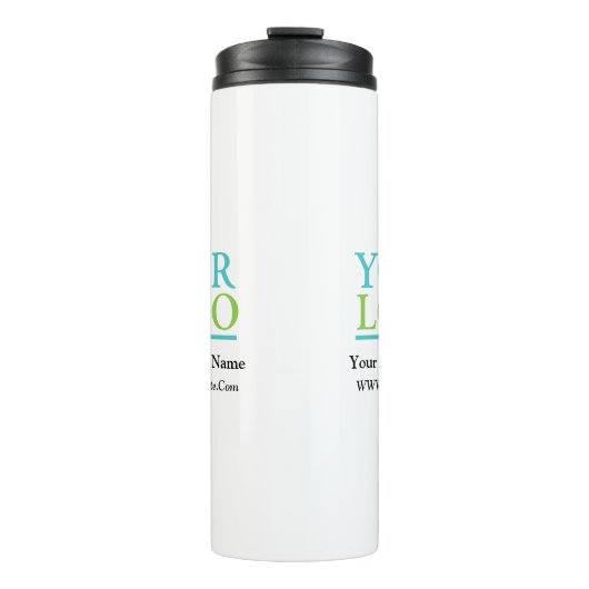 Uw Logo, Bedrijfsnaam Promo, Bericht Thermosbeker (Voorkant)