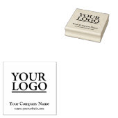 Uw Logo Bedrijfsnaam Rubberstempel (Gestempeld)