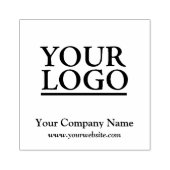 Uw Logo Bedrijfsnaam Rubberstempel (Afrduk)