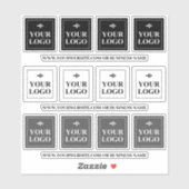 Uw Logo & Bedrijfsnaam Sjabloon Sticker (Vel)