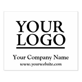 Uw Logo, Bedrijfsnaam, Website Rubberstempel