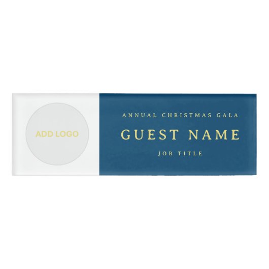 Uw Logo-bedrijfsnaamlabel Naambadge (Voorkant)