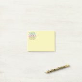 Uw Logo, bedrijfsnaampromo, DIY-bericht Post-it® Notes (Op bureau)