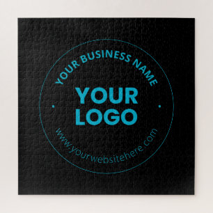 Uw Logo   Bewerkbare bedrijfsnaam & website Legpuzzel