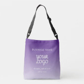 Uw Logo & bewerkbare tekst om het even welk kleure Crossbody Tas (Achterkant)