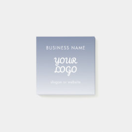 Uw logo bewerkbare verloopkleur post-it® notes