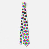 Uw Logo Business Company Stropdas Necktie (Achterkant)