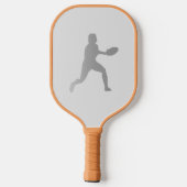 Uw Logo Business Modern professional en tekst Pickleball Paddle (Achterkant)