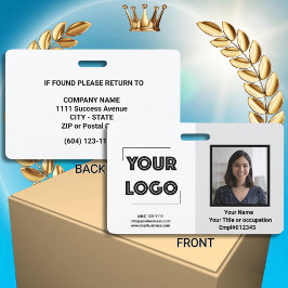 Uw Logo Custom Business Marketing Badge