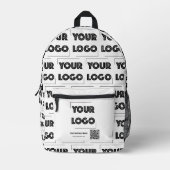 Uw Logo Custom Business Marketing Bedrukte Rugzak (Voorkant)