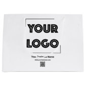 Uw Logo Custom Business Marketing Groot Cadeauzakje (Voorkant)