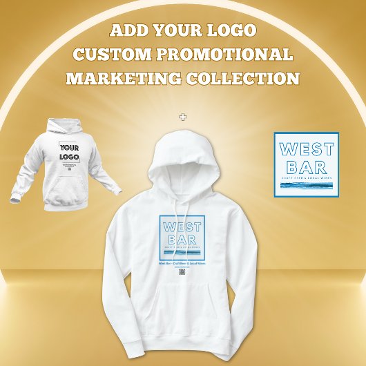 Uw Logo Custom Business Marketing Hoodie