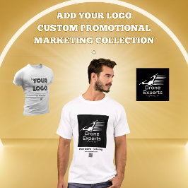 Uw Logo Custom Business Marketing T-shirt
