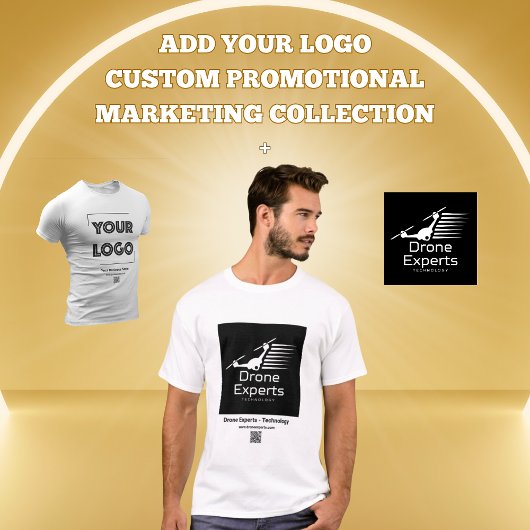Uw Logo Custom Business Marketing T-shirt