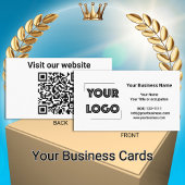 Uw Logo Custom Business Marketing Visitekaartje