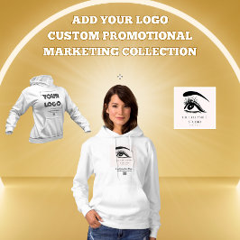 Uw Logo Custom Business Marketing Vrouw Hoodie