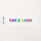 Uw Logo Custom Text Business Promotionele Yogamat (Voorkant (horizontaal))