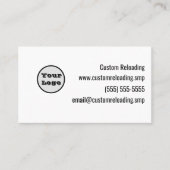 Uw Logo die Contact en de Sjabloon van de Gegevens Visitekaartje (Voorkant)