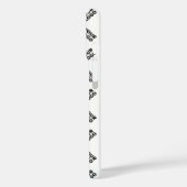 Uw Logo | eenvoudig afwisselend herhalingspatroon Case-Mate iPhone Case (Achterkant / Links)