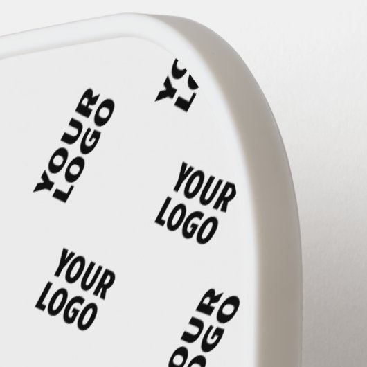 Uw Logo | eenvoudig afwisselend herhalingspatroon Pickleball Paddle (Links Detail)