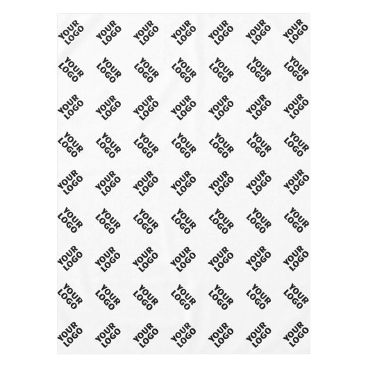 Uw Logo | eenvoudig afwisselend herhalingspatroon Tafelkleed (Voorkant)