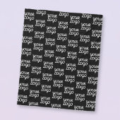 Uw Logo | Eenvoudig herhalend Logo-patroon Fleece Deken