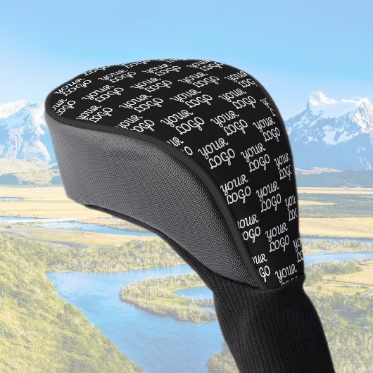 Uw Logo | Eenvoudig herhalend Logo-patroon Golfheadcover