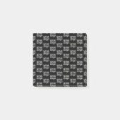 Uw Logo | Eenvoudig herhalend Logo-patroon Post-it® Notes (Voorkant)
