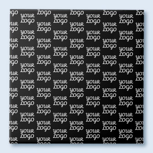 Uw Logo | Eenvoudig herhalend Logo-patroon Tegeltje