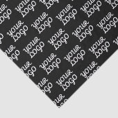 Uw Logo | Eenvoudig herhalend Logo-patroon Tissuepapier (Detail)