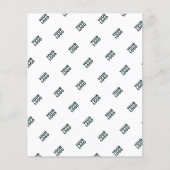 Uw Logo Eenvoudig Herhalend Logo | Wit (Voorkant)
