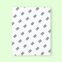 Uw Logo Eenvoudig Herhalend Logo | Wit