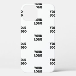 Uw Logo Eenvoudig Herhalend Logo | Wit Case-Mate iPhone Case