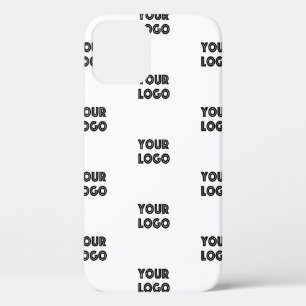 Uw Logo Eenvoudig Herhalend Logo Wit Case-Mate iPhone Case