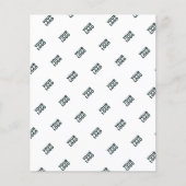 Uw Logo eenvoudige herhalende Logo | wit (Voorkant)