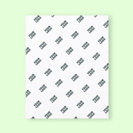 Uw Logo eenvoudige herhalende Logo | wit