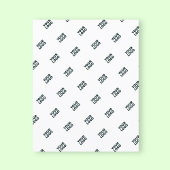 Uw Logo eenvoudige herhalende Logo | wit