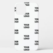 Uw Logo eenvoudige herhalende Logo | wit Case-Mate iPhone Case (Achterkant)
