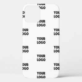 Uw Logo eenvoudige herhalende Logo | wit Case-Mate iPhone Case