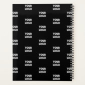 Uw Logo eenvoudige herhalende Logo | Zwart Planner (Achterkant)