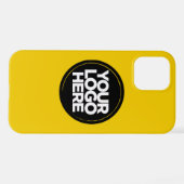 Uw Logo Eenvoudige iPhone-draagtas voor vervanging iPhone Hoesje (Achterkant horizontaal)