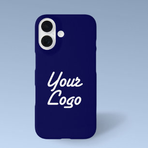 Uw Logo Eenvoudige Logo-vervanging iPhone 16 Hoesje