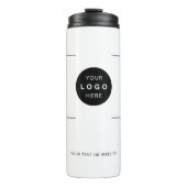 Uw logo eenvoudige moderne zakelijke onderneming thermosbeker (Voorkant)