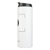 Uw logo eenvoudige moderne zakelijke onderneming thermosbeker (Geroteerd rechts)