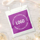 Uw logo en aangepaste tekst | Gefeliciteerd met je Bedankzakje (Geknipt)