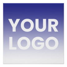 Uw logo en bewerkbare achtergrondkleurgradiënt