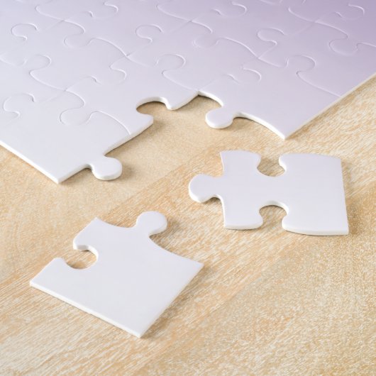 Uw Logo en bewerkbare achtergrondkleurverloop Legpuzzel (Zijkant)